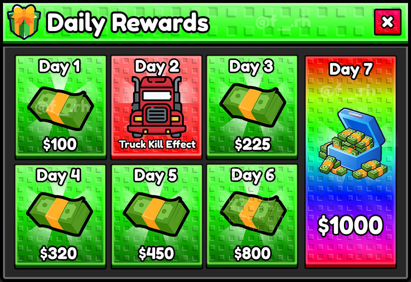Daily Rewards